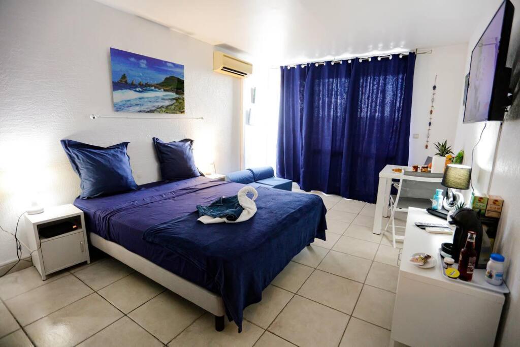 Paradis Studio & Plage A 1 Min Le Gosier  Esterno foto