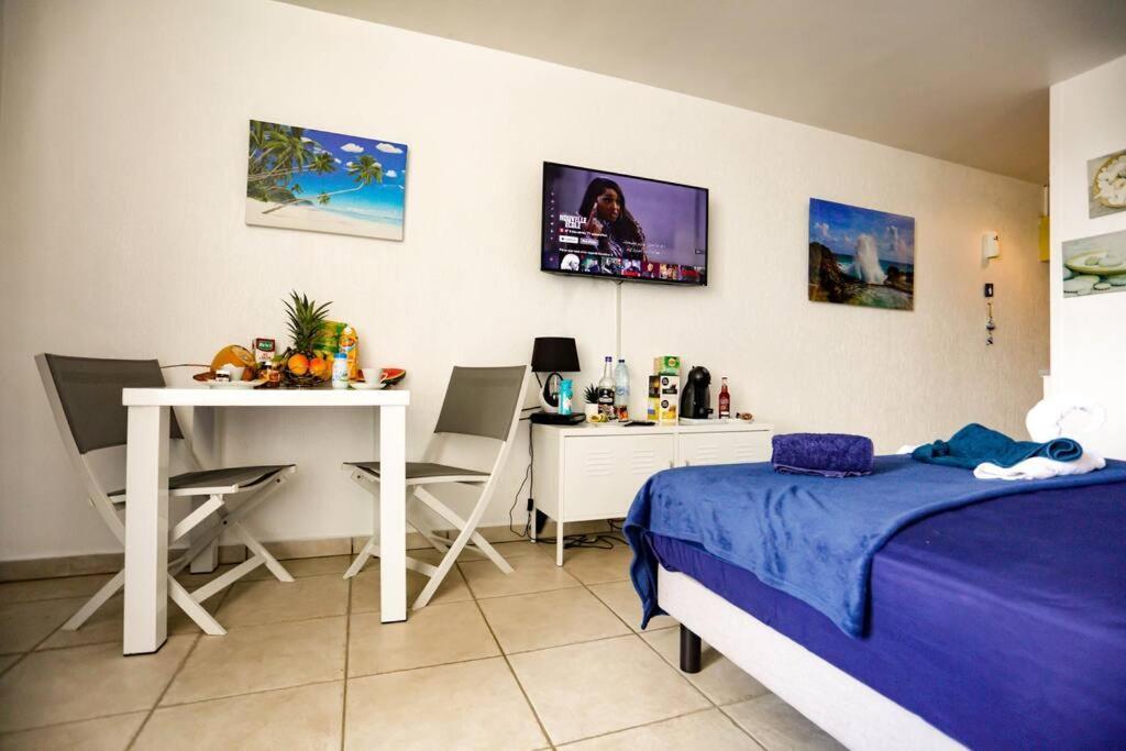 Paradis Studio & Plage A 1 Min Le Gosier  Esterno foto