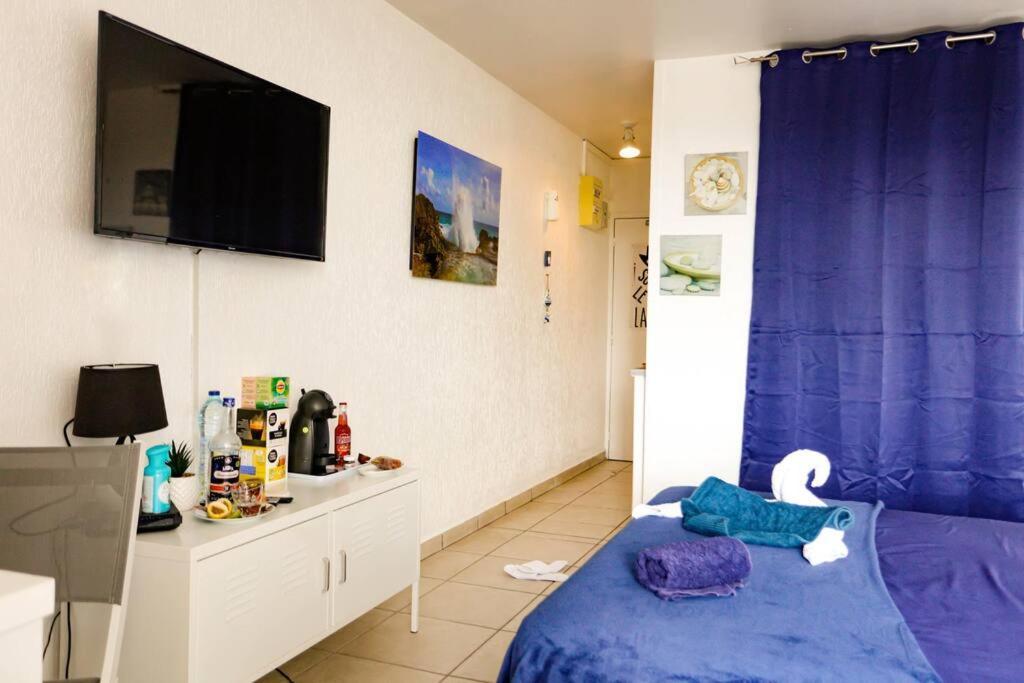 Paradis Studio & Plage A 1 Min Le Gosier  Esterno foto